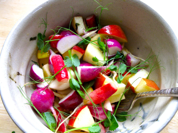 Radish and Apple Salad Selah Koile