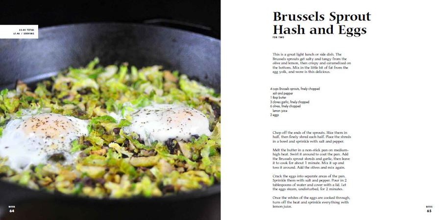 Brussel Sprouts Hash CSA recipe